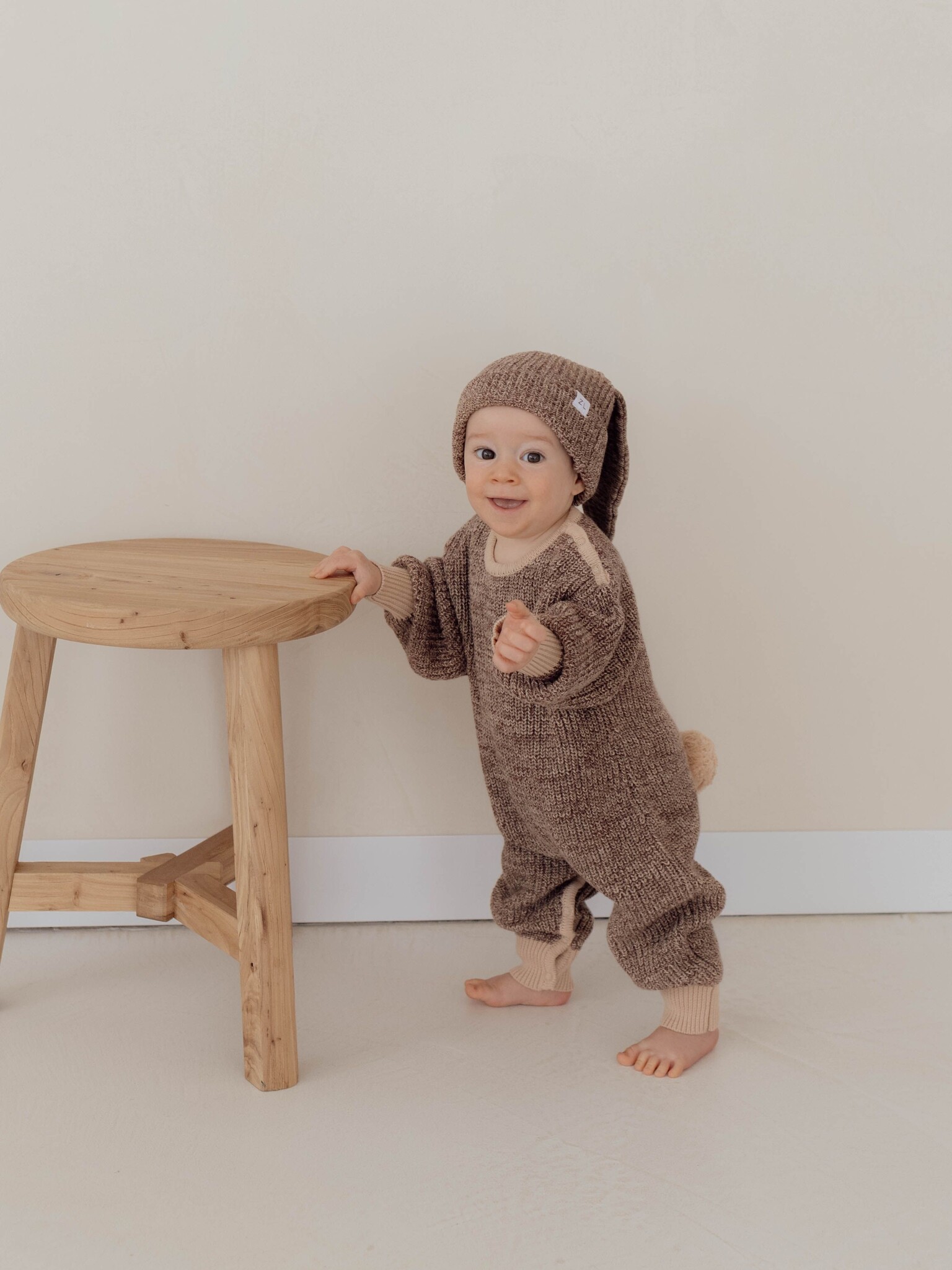 Ziggy Lou Ziggy Lou Winter Playsuit Easter (Cedar) - 0-3M
