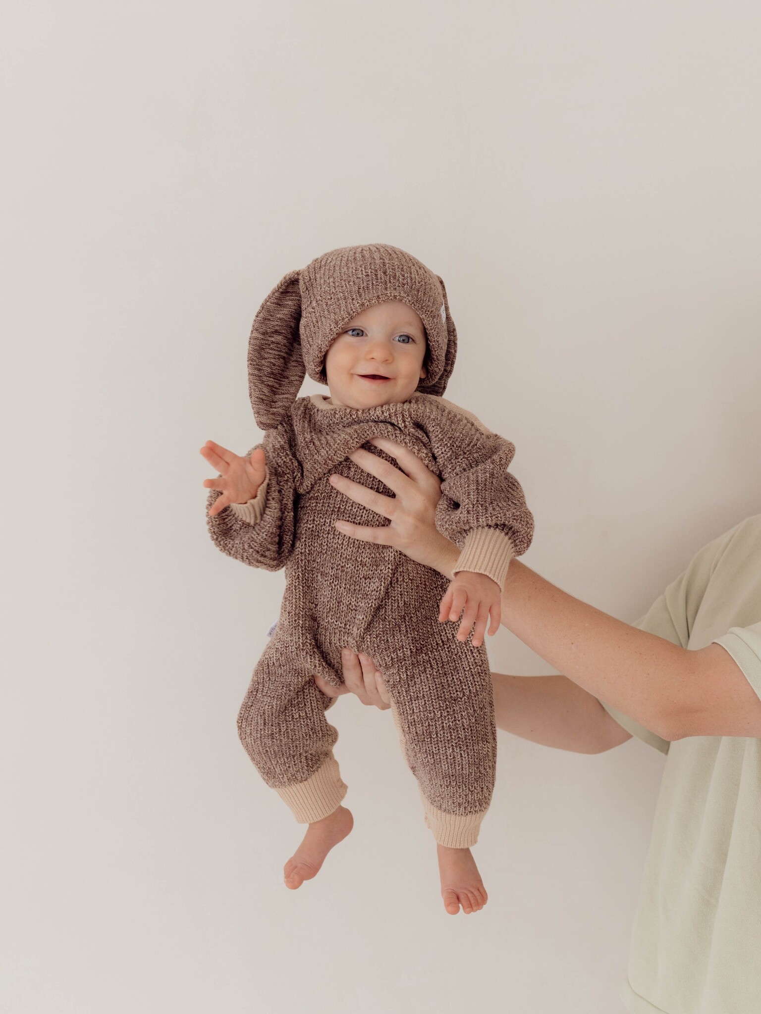 Ziggy Lou Ziggy Lou Winter Playsuit Easter (Cedar) - 0-3M