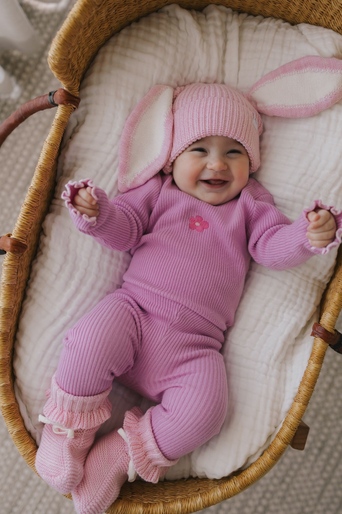 Ziggy Lou Ziggy Lou Leggings Lila - 0-3M