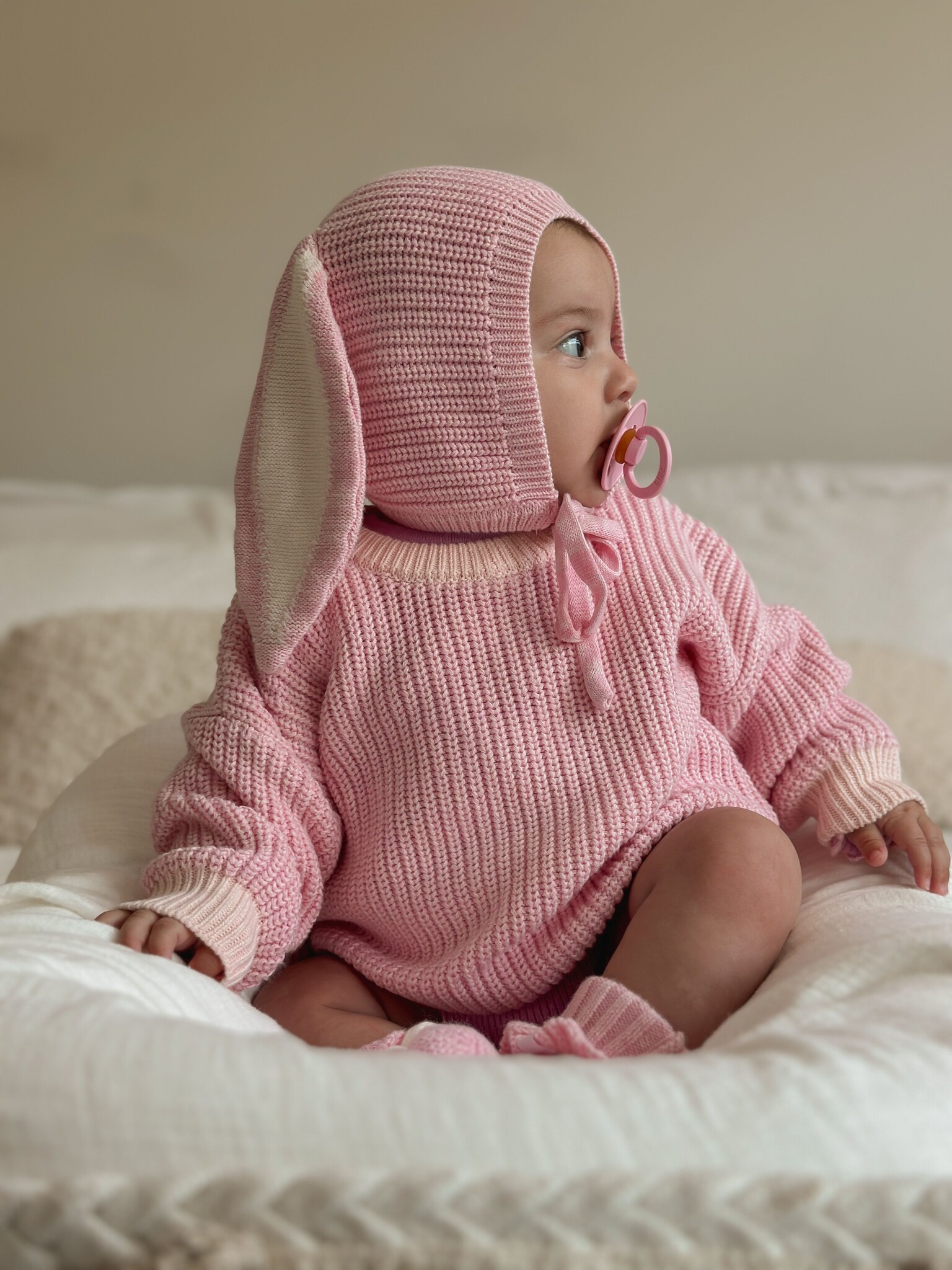 Ziggy Lou Ziggy Lou Bonnet Easter (Dahlia) - 0-3M