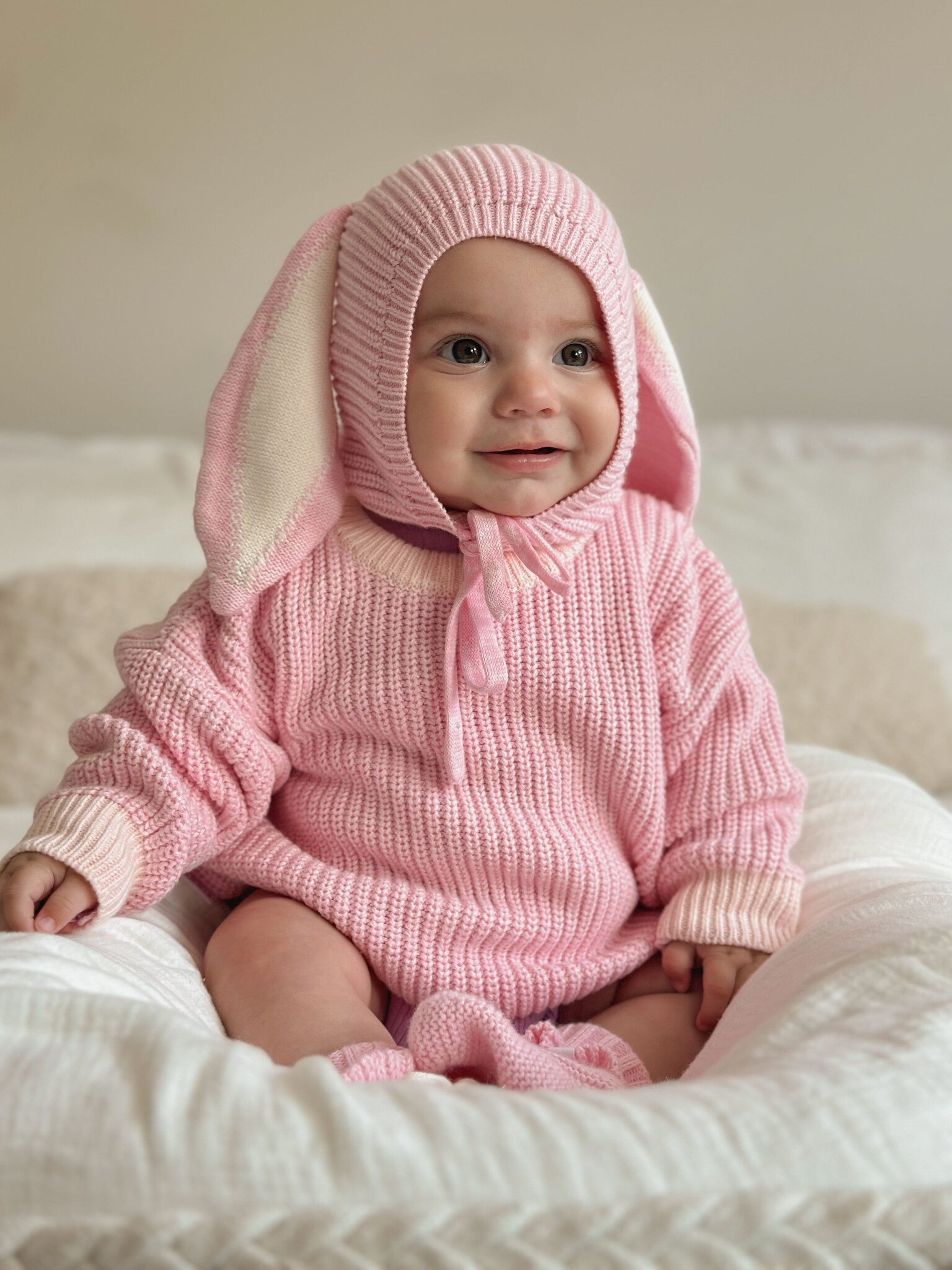Ziggy Lou Ziggy Lou Bonnet Easter (Dahlia) - 0-3M