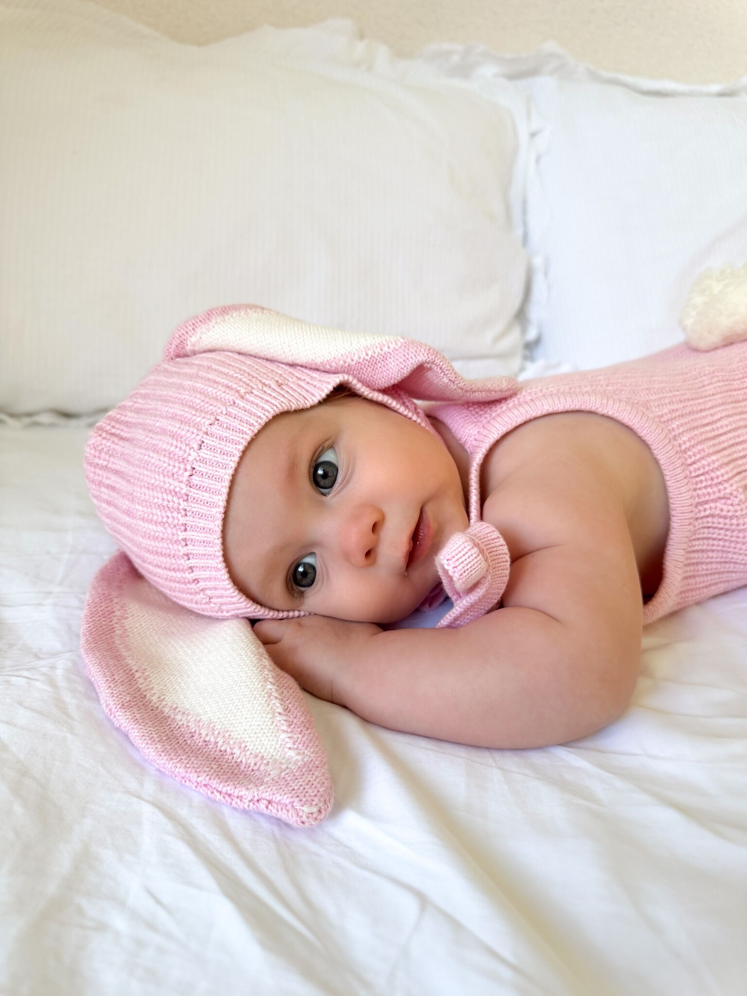 Ziggy Lou Ziggy Lou Bonnet Easter (Dahlia) - 0-3M