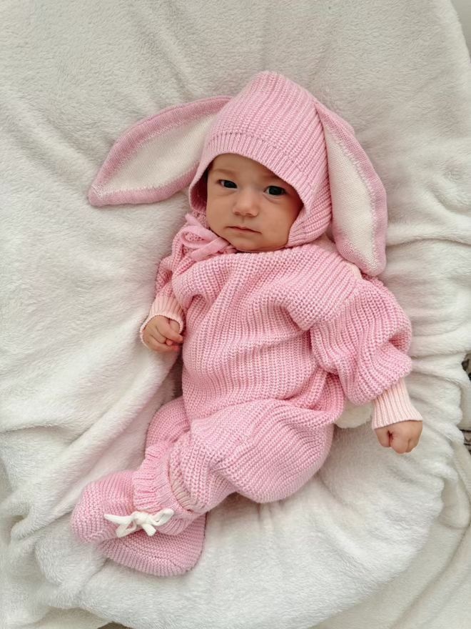 Ziggy Lou Ziggy Lou Winter Playsuit Easter (Dahlia)