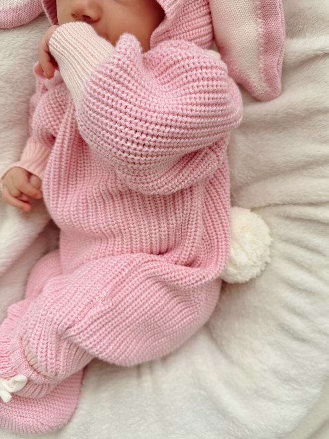 Ziggy Lou Ziggy Lou Winter Playsuit Easter (Dahlia)