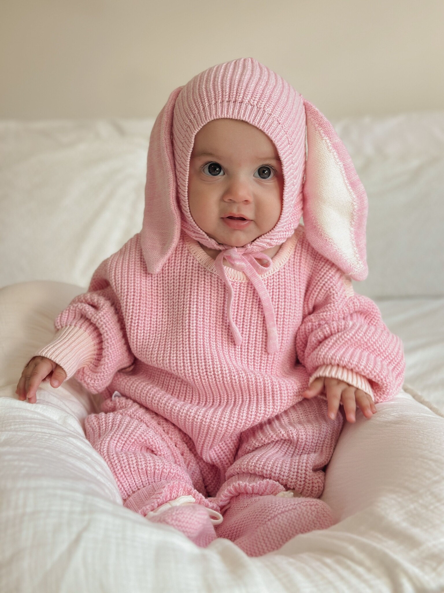 Ziggy Lou Ziggy Lou Winter Playsuit Easter (Dahlia)