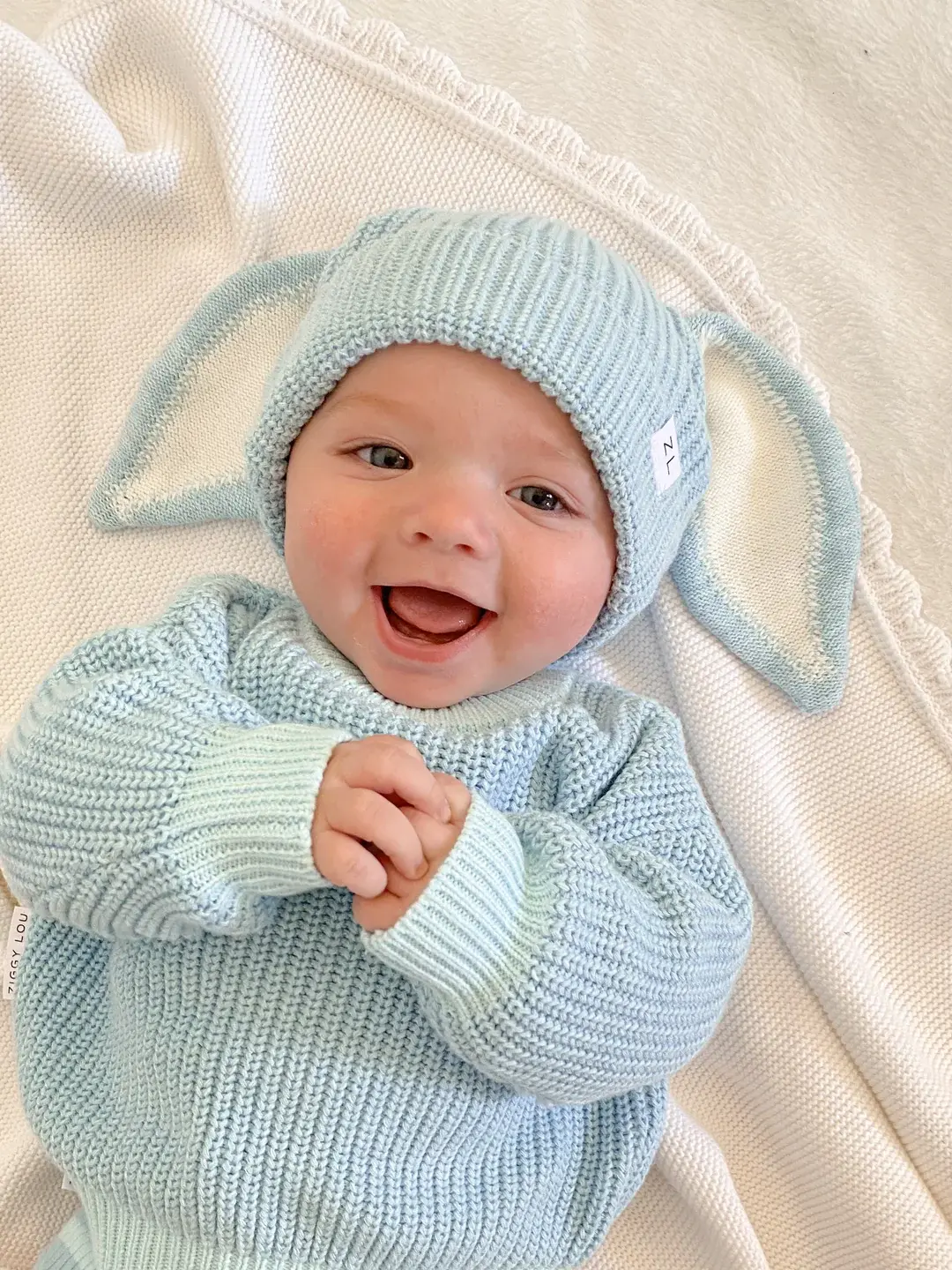 Ziggy Lou Ziggy Lou Beanie Easter (Echo) - 3-12M