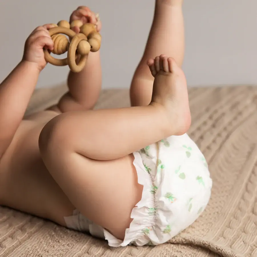 Tooshies Tooshies Organic Bamboo Nappies Size 5 Walker 13-18kg 32pk