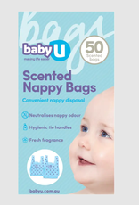 Baby U Baby U Scented Nappy Bags 50pk