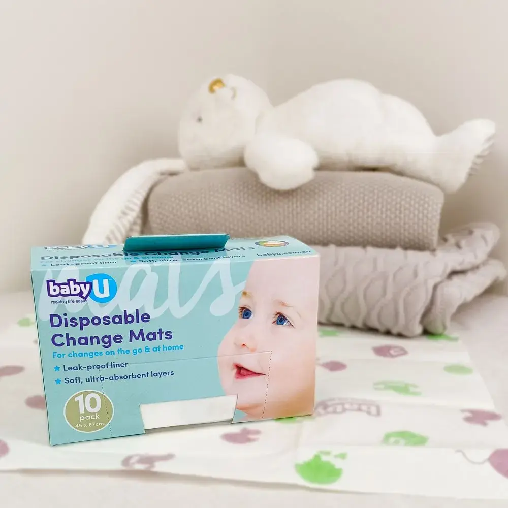 Baby U Baby U Disposable Change Mats 10pk