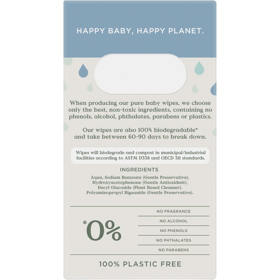 Tooshies Tooshies Pure Water Baby Wipes 280pk
