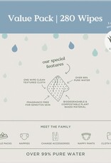 Tooshies Tooshies Pure Water Baby Wipes 280pk