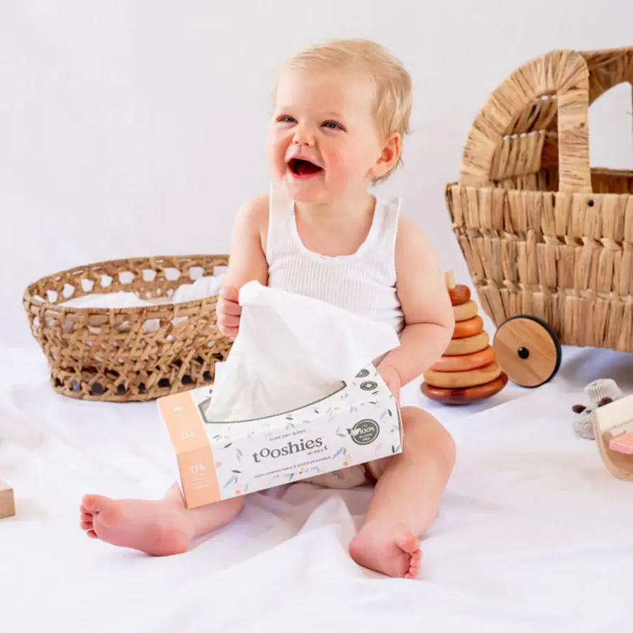 Tooshies Tooshies ECO Dry Wipes 70pk