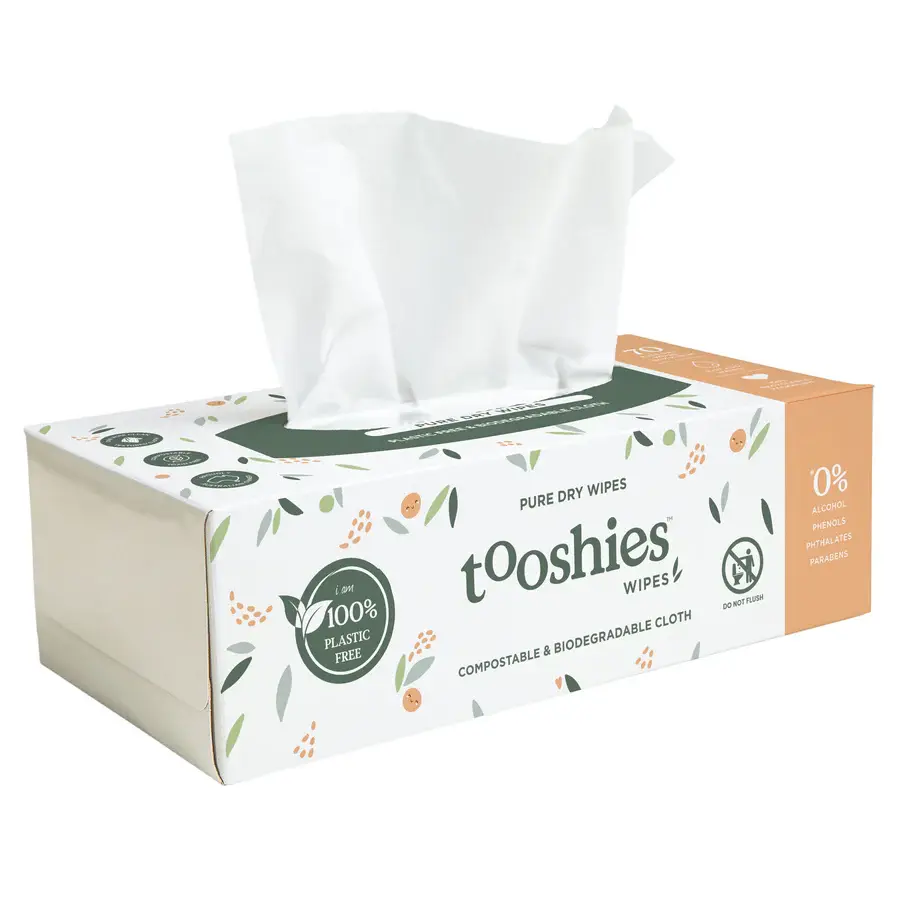Tooshies Tooshies ECO Dry Wipes 70pk