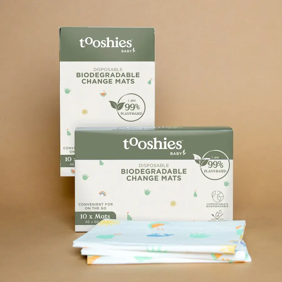 Tooshies Tooshies Biodegradable Change Mats 10pk