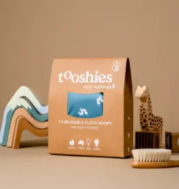 Tooshies Tooshies ECO Reusable Cloth Nappy 1pk