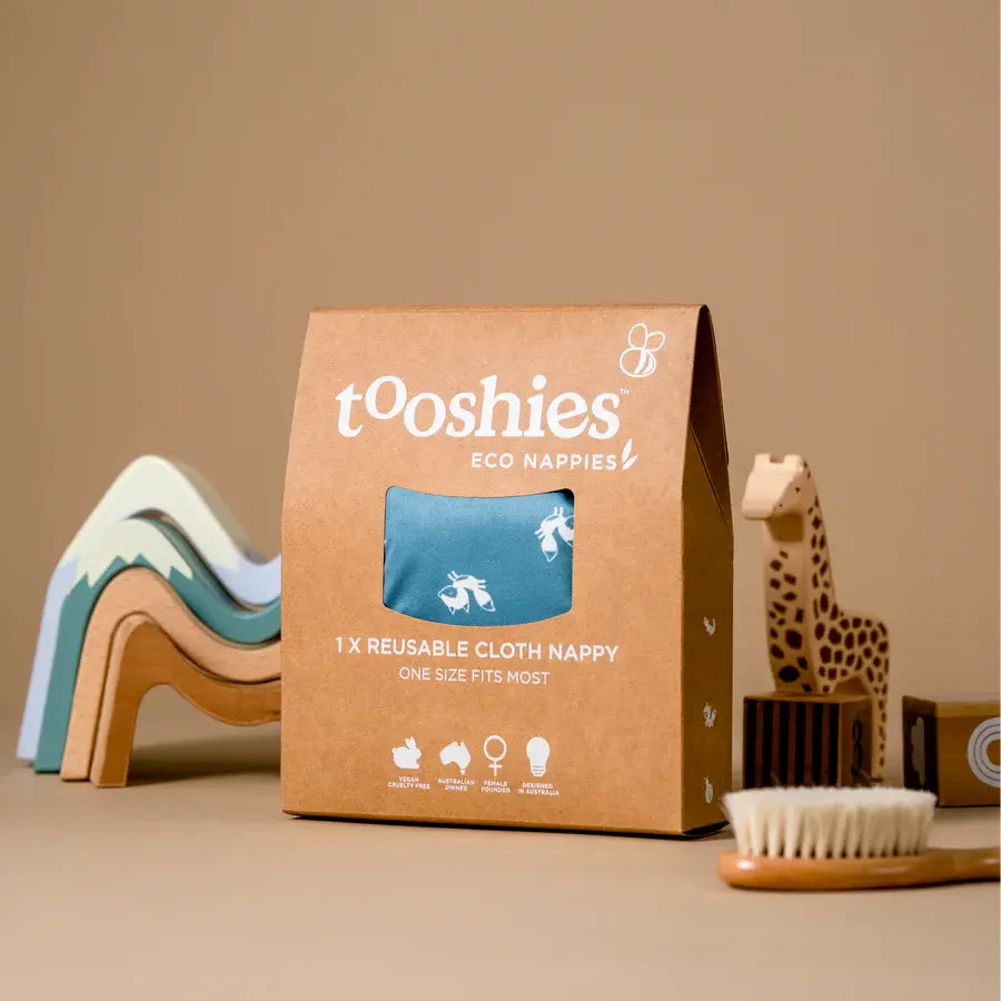 Tooshies Tooshies ECO Reusable Cloth Nappy 1pk