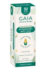Gaia GAIA Biodegradable Nappy bags 50pk