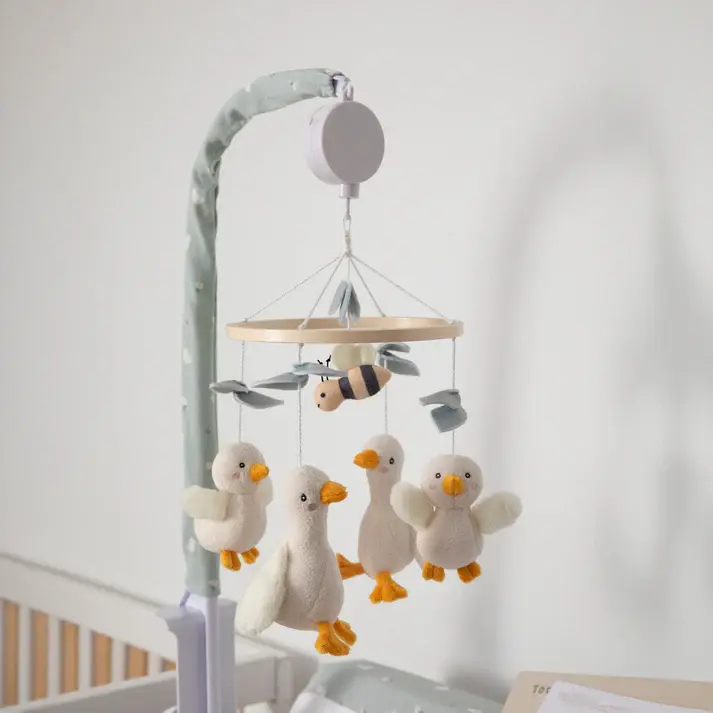 Living Textiles Living Textiles Musical Mobile Set - Goosey Goosey
