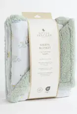 Lively Living Living Textiles Jersey/Sherpa Pram Blanket - Goosey Goosey