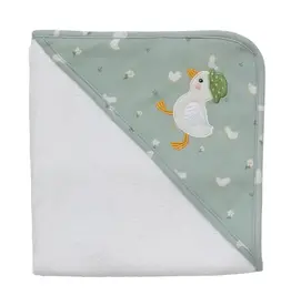 Living Textiles Living Textiles Hooded Towel - Goosey Goosey