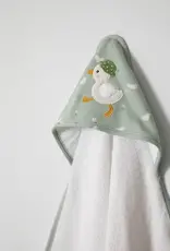Living Textiles Living Textiles Hooded Towel - Goosey Goosey