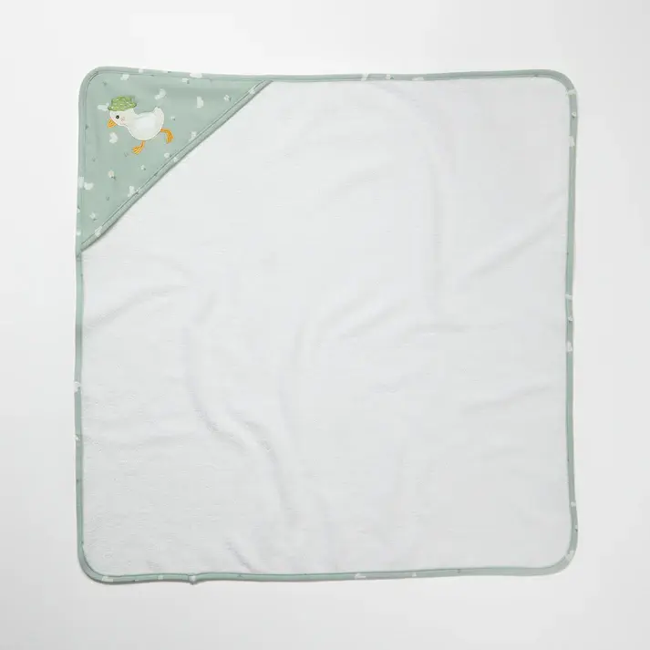 Living Textiles Living Textiles Hooded Towel - Goosey Goosey