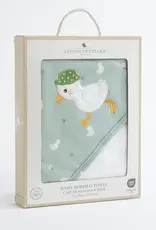Living Textiles Living Textiles Hooded Towel - Goosey Goosey