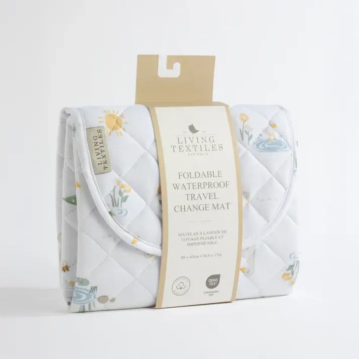 Living Textiles Living Textiles Foldable Waterproof Travel Change Mat - Goosey Goosey