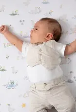 Living Textiles Living Textiles 2 Pack Organic Jersey Cot Fitted Sheets - Goosey Goosey