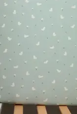 Living Textiles Living Textiles 2 Pack Organic Jersey Cot Fitted Sheets - Goosey Goosey