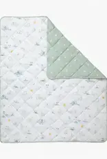 Living Textiles Living Textiles Organic Jersey Quilted Cot Comforter - Goosey Goosey