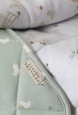 Living Textiles Living Textiles Organic Jersey Quilted Cot Comforter - Goosey Goosey