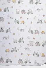 Living Textiles Living Textiles 1-pack Bedside Sleeper Fitted Sheet - Tractor Ride