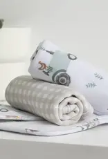 Living Textiles Living Textiles 3pk Wash Cloths Tractor Ride