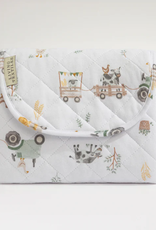 Living Textiles Living Textiles Foldable Waterproof Travel Change Mat - Tractor Ride