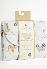 Living Textiles Living Textile Foldable Waterproof Travel Change Mat - Tractor Ride