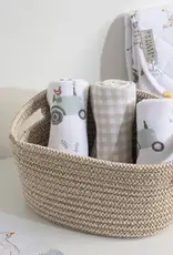 Living Textiles Living Textile Foldable Waterproof Travel Change Mat - Tractor Ride