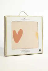 Living Textiles Living Textiles Jacquard Blanket - Bohemian Bliss/ Hearts