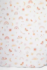 Living Textiles Living Textiles 1-pack Bedside Sleeper Fitted Sheet - Bohemian Bliss