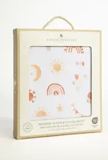 Living Textiles Living Textiles 1-pack Bedside Sleeper Fitted Sheet - Bohemian Bliss