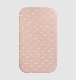 Living Textiles Living Textiles 1-pack Bedside Sleeper Fitted Sheet - Dusty Sunset/Bohemian Bliss