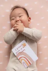 Living Textiles Living Textiles 1-pack Bedside Sleeper Fitted Sheet - Dusty Sunset/Bohemian Bliss