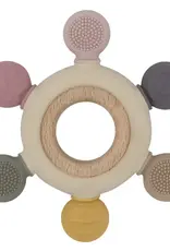 Playground Playground Multi-Surface Teething Wheel Rose