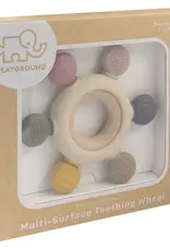 Playground Playground Multi-Surface Teething Wheel Rose