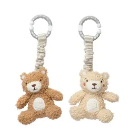 Living Textiles Living Textiles 2pk Stroller Toy Cuddly Bears