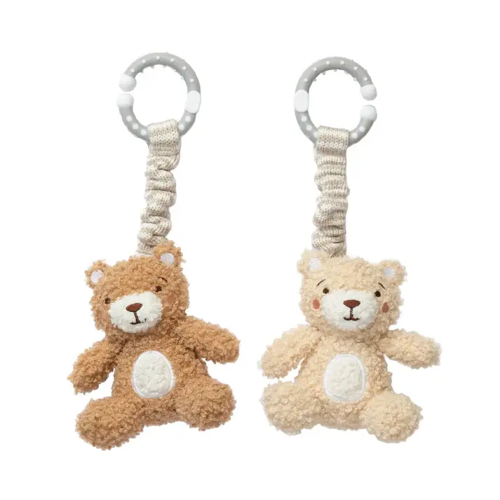 Living Textiles Living Textiles 2pk Stroller Toy Cuddly Bears