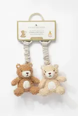 Living Textiles Living Textiles 2pk Stroller Toy Cuddly Bears