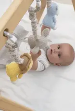 Living Textiles Living Textiles 2pk Stroller Toy Zebra & Lion