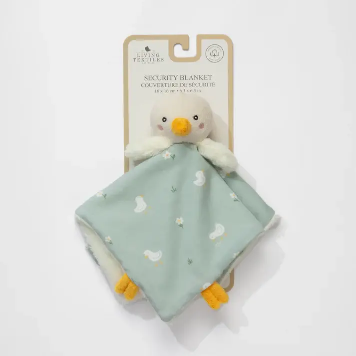 Living Textiles Living Textiles Security Blanket - Goosey Goosey