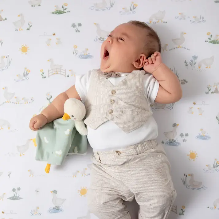 Living Textiles Living Textiles Security Blanket - Goosey Goosey
